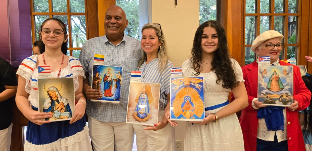 Faithful at St. Lawrence Catholic Church